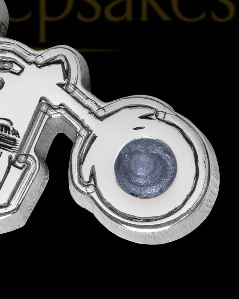 Solid 14K White Gold Eternal Highway Ash Jewelry