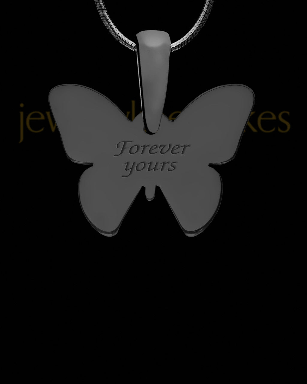Odessa Butterfly Black Finish Ash Jewelry