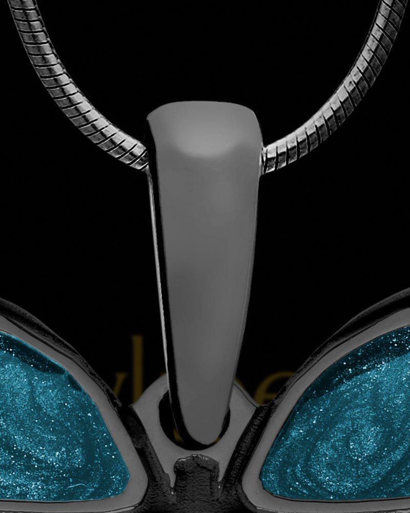 Shetland Butterfly Black Finish Ash Jewelry