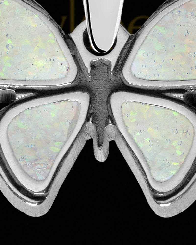 Baronne Butterfly Silver Ash Jewelry