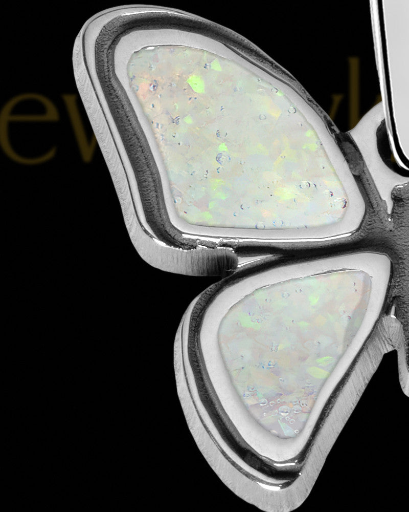 Baronne Butterfly Silver Ash Jewelry