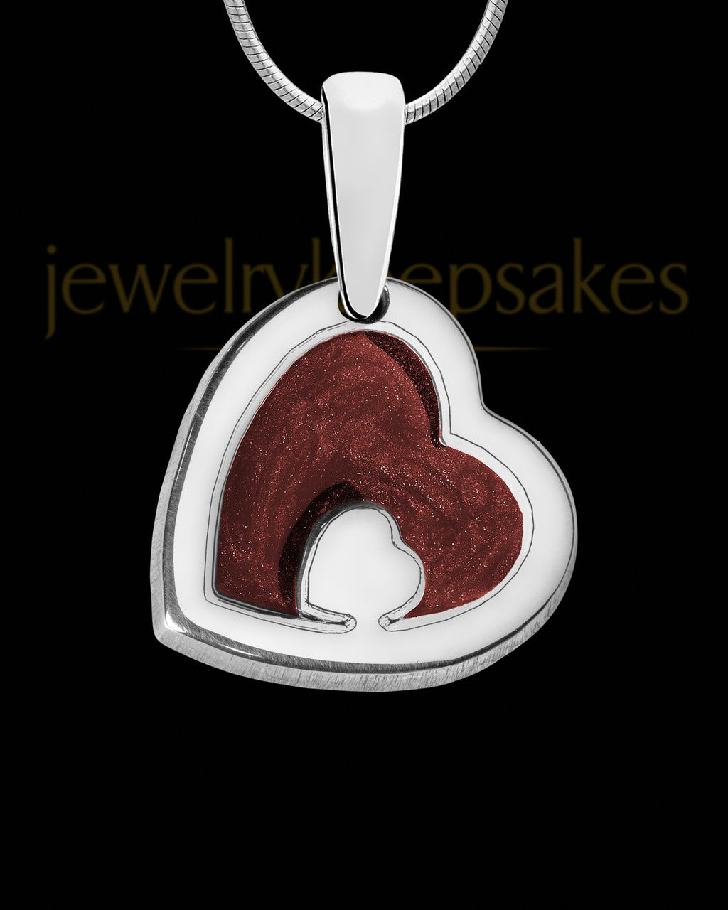 Heart Within Silver with Berry Ash Jewelry