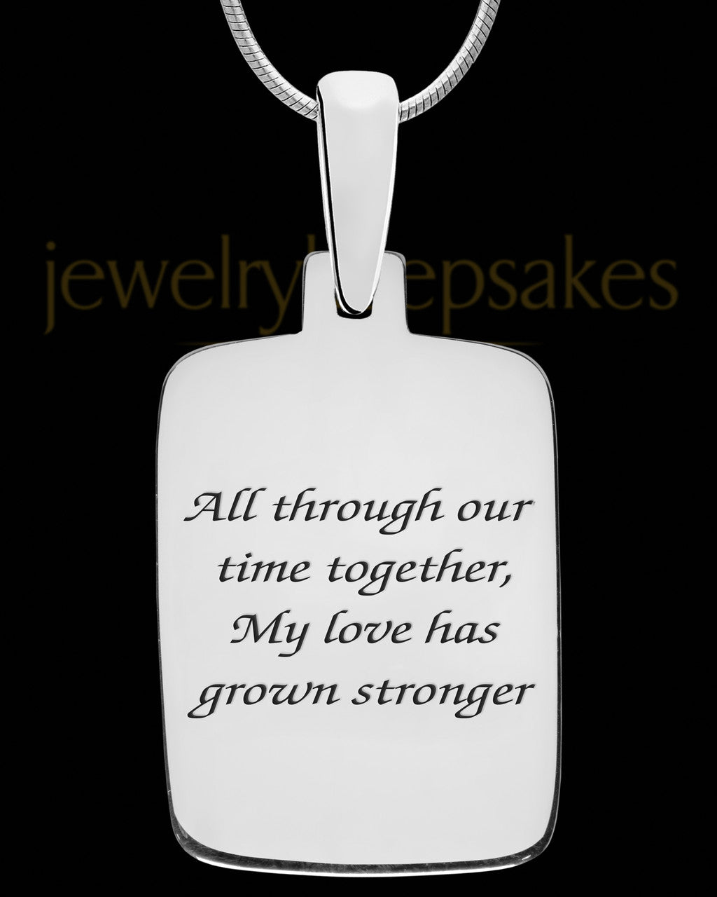 Clara Rectangle Silver Ash Jewelry