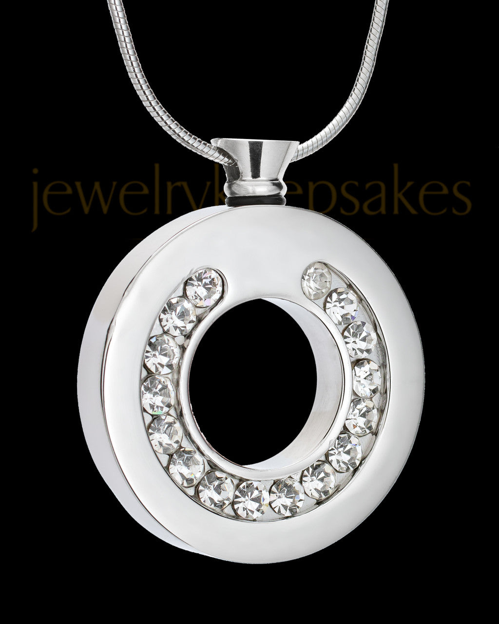 Funeral Jewelry Stainless Silver Affection Ring