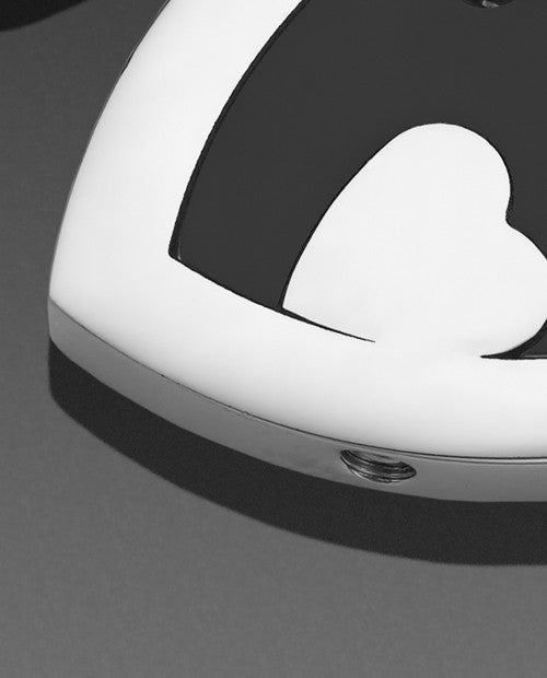 Stainless Steel Candid Heart Keychain