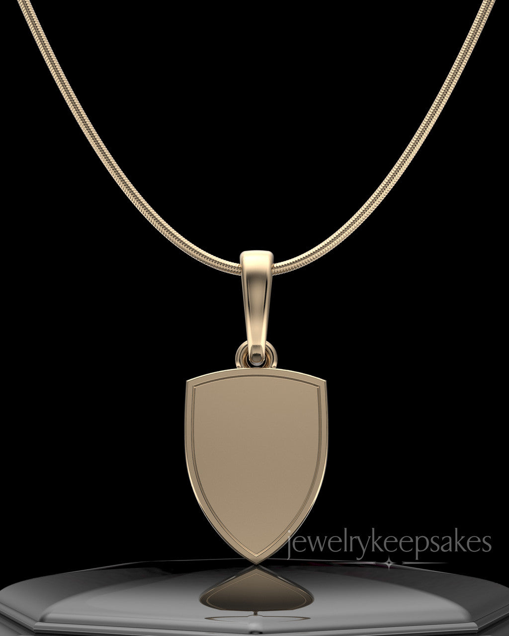Solid 14k Gold Remember Me Amulet Permanently Sealed Waterproof Keepsake Jewelry