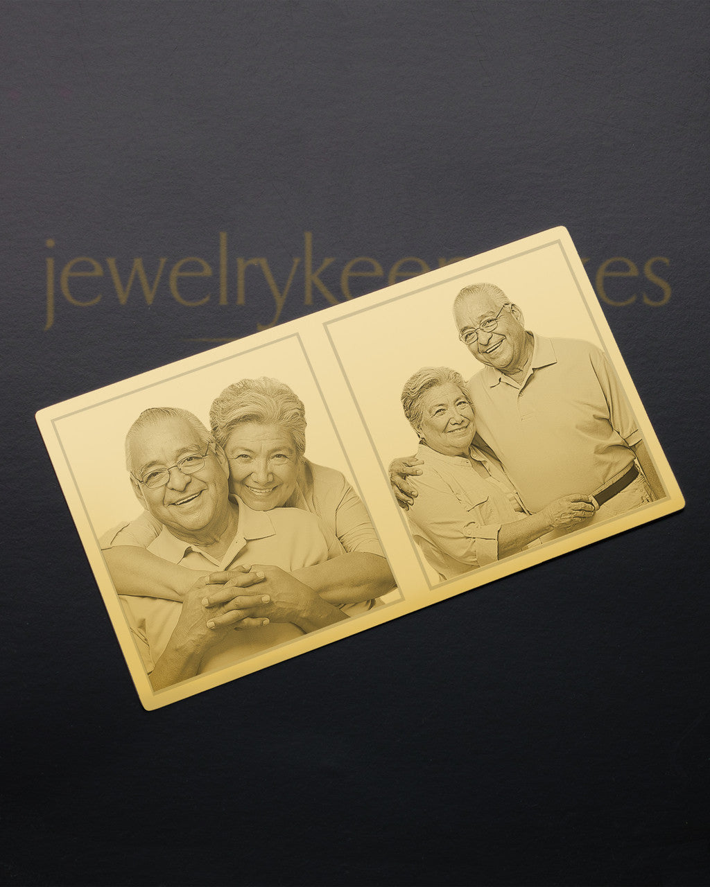 Gold Celebration Wallet Card