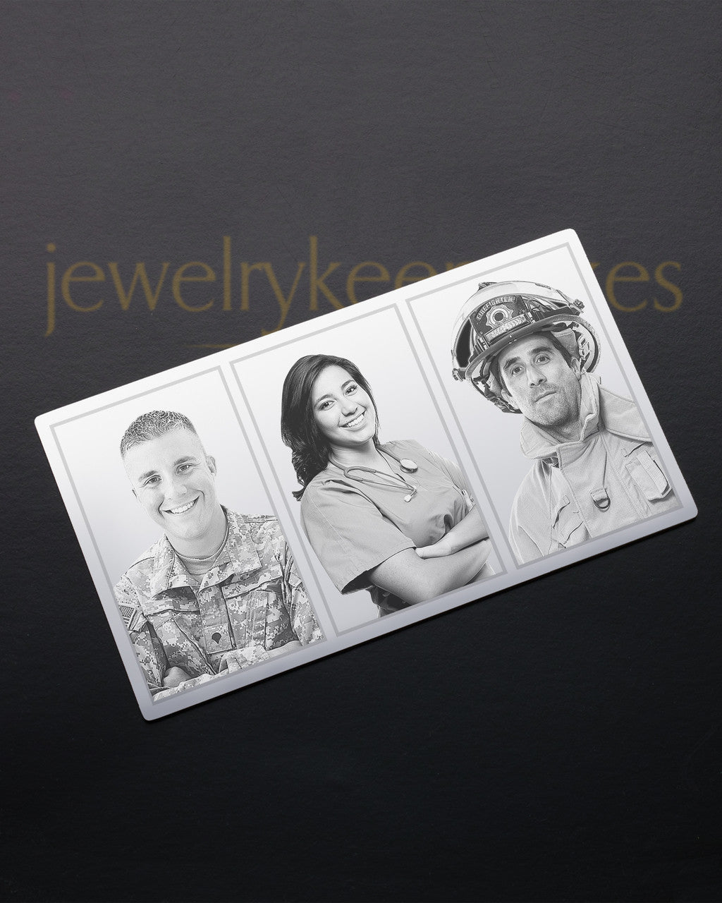 Silver Amour Wallet Card