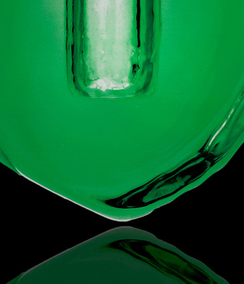 Soft Green Glass Teardrop Cremation Pendant