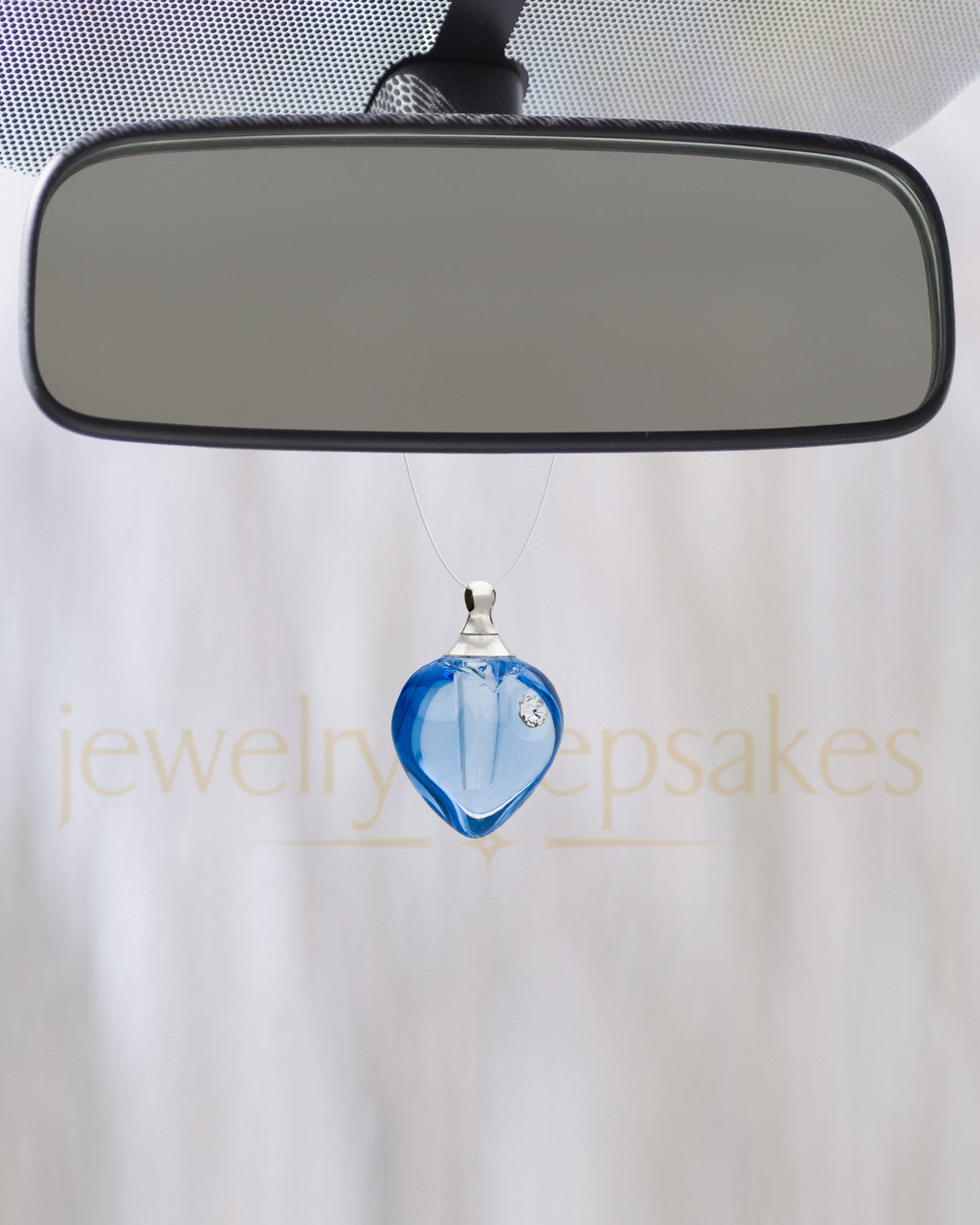 Glee Heart Glass Reflection Pendant