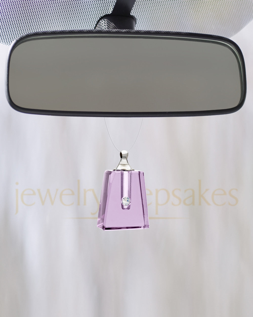Lavender Reverence Glass Reflection Pendant
