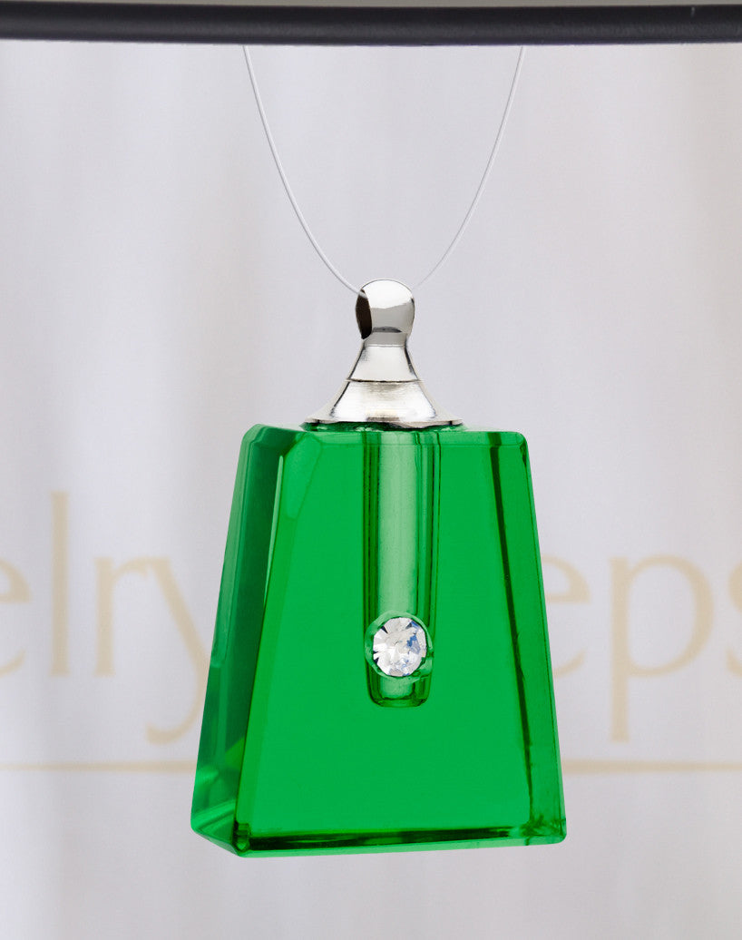 Verde Reverence Glass Reflection Pendant