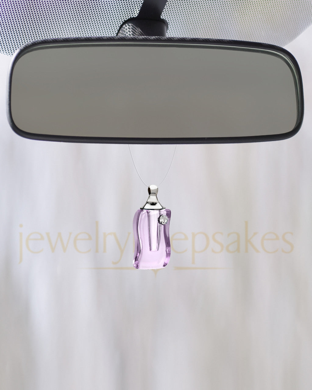 Lavender Bliss Glass Reflection Pendant