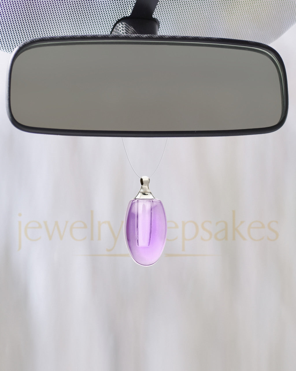 Violet Forever Glass Reflection Pendant