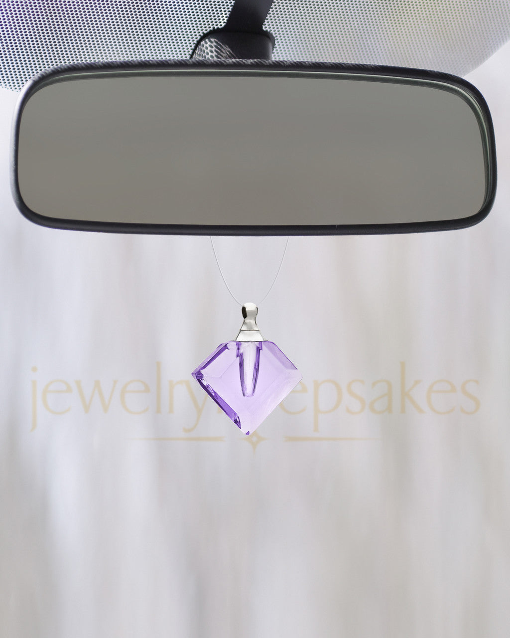 Lavender Fascination Glass Reflection Pendant