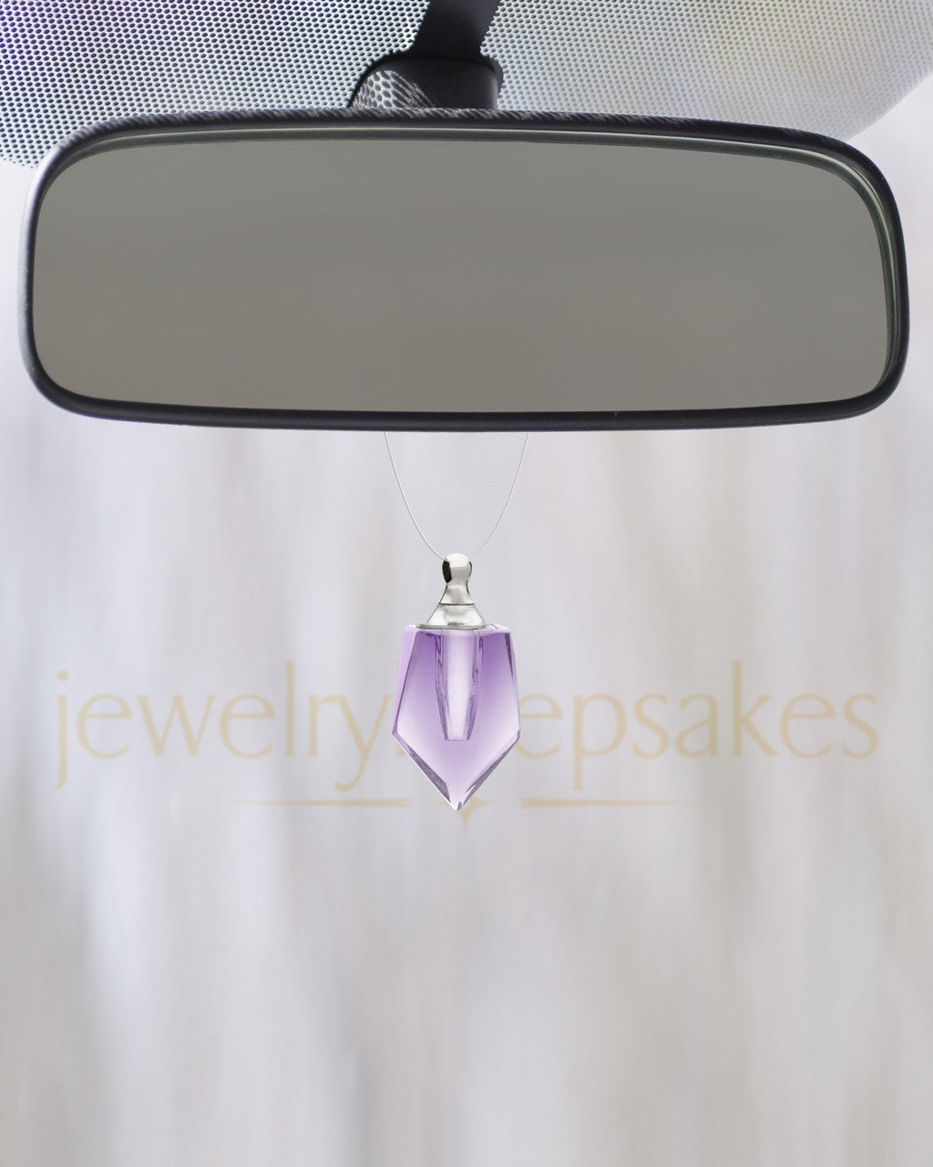 Violet Devoted Glass Reflection Pendant
