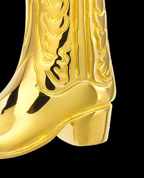 Remembrance Pendant Gold Plated Boot
