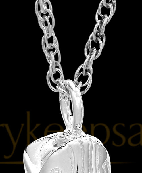 Remembrance Pendant Sterling Silver Boot