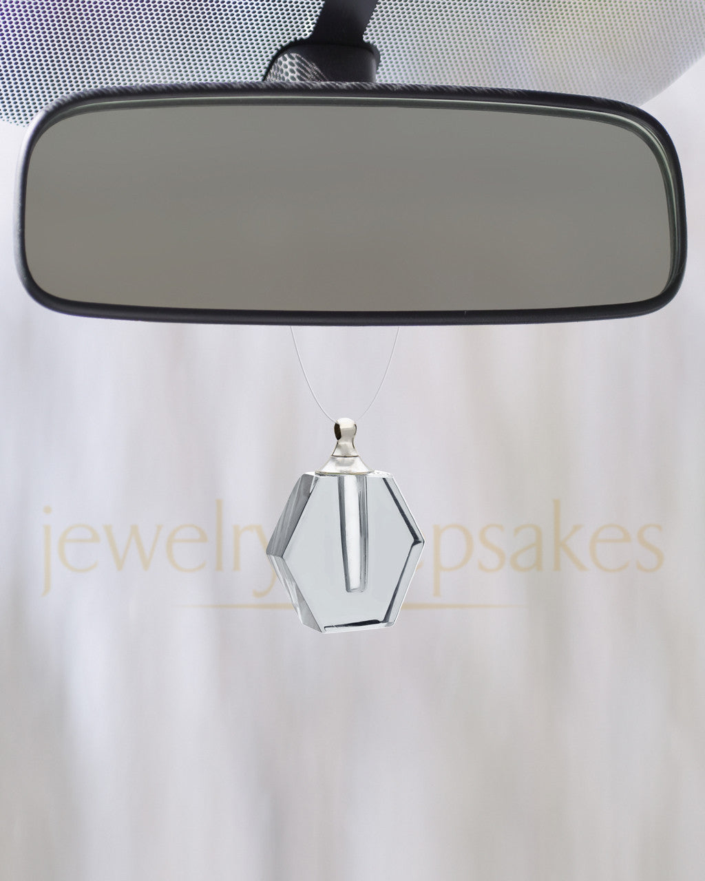 Clear Honesty Glass Reflection Pendant