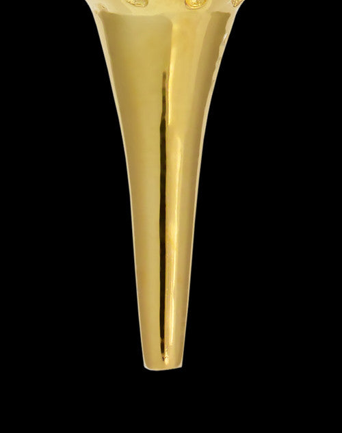 Golf Tee Cremation Locket in 14K Gold