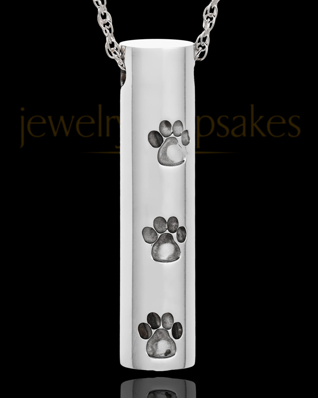 Pet Necklace Urn Stainless Steel Gentle Lasting Imprint