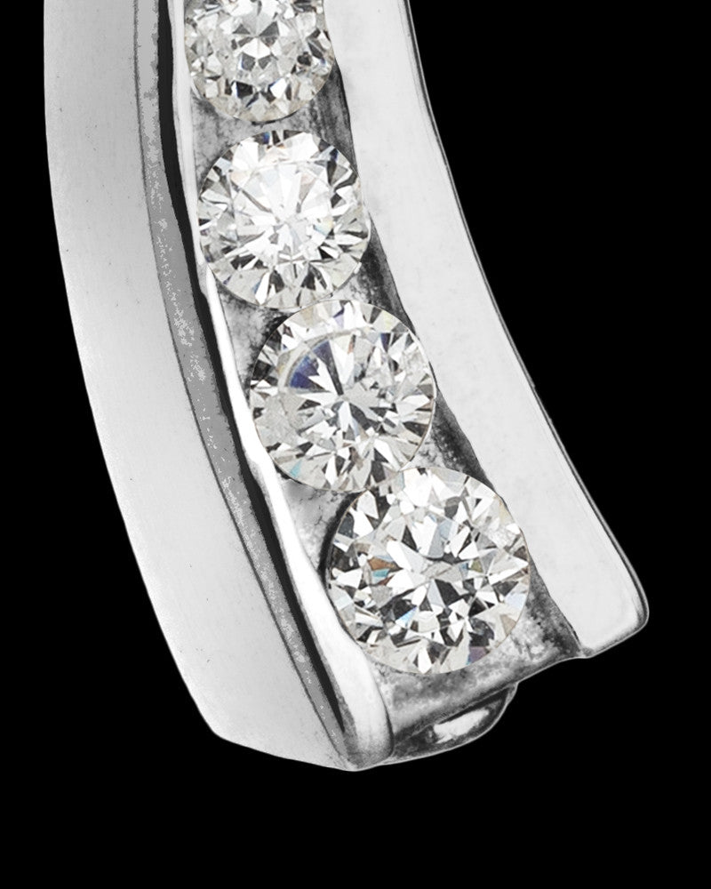 Remembrance Jewelry Cubic Zirconia Filled Sterling Silver Leaf
