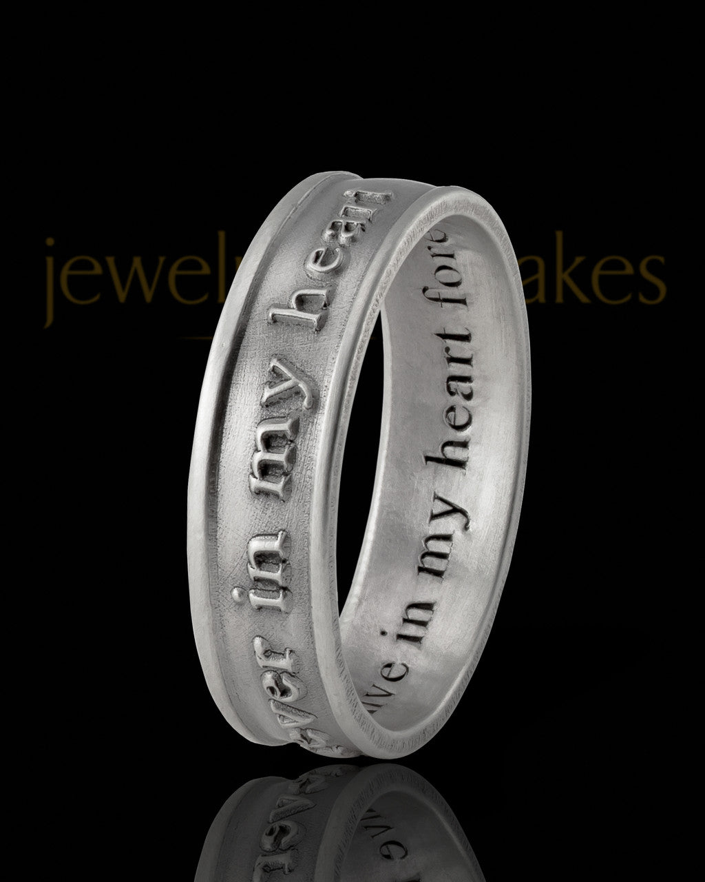 Ladies Antique Sterling Silver Forever Ring