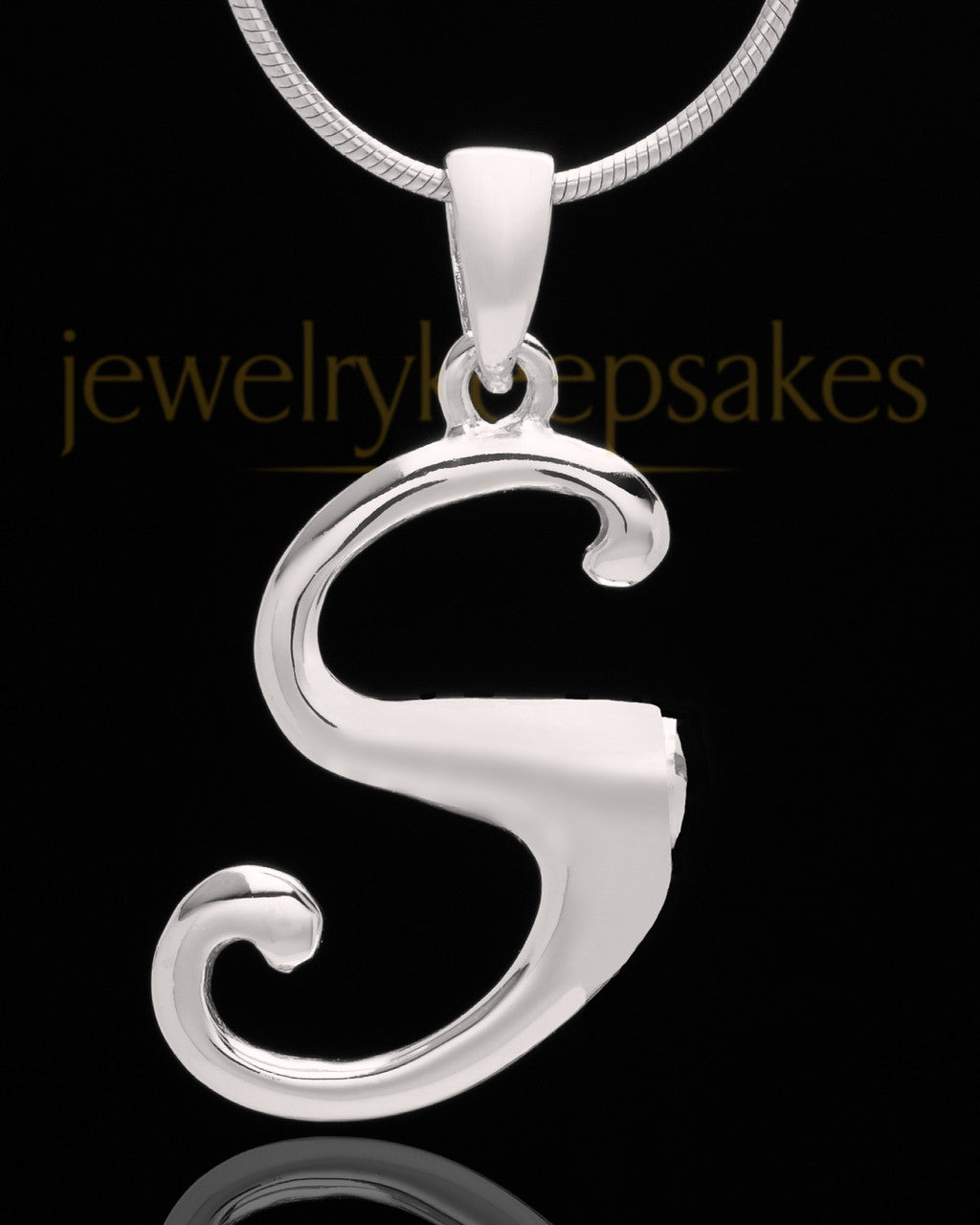 Sterling Silver "S" Keepsake Jewelry