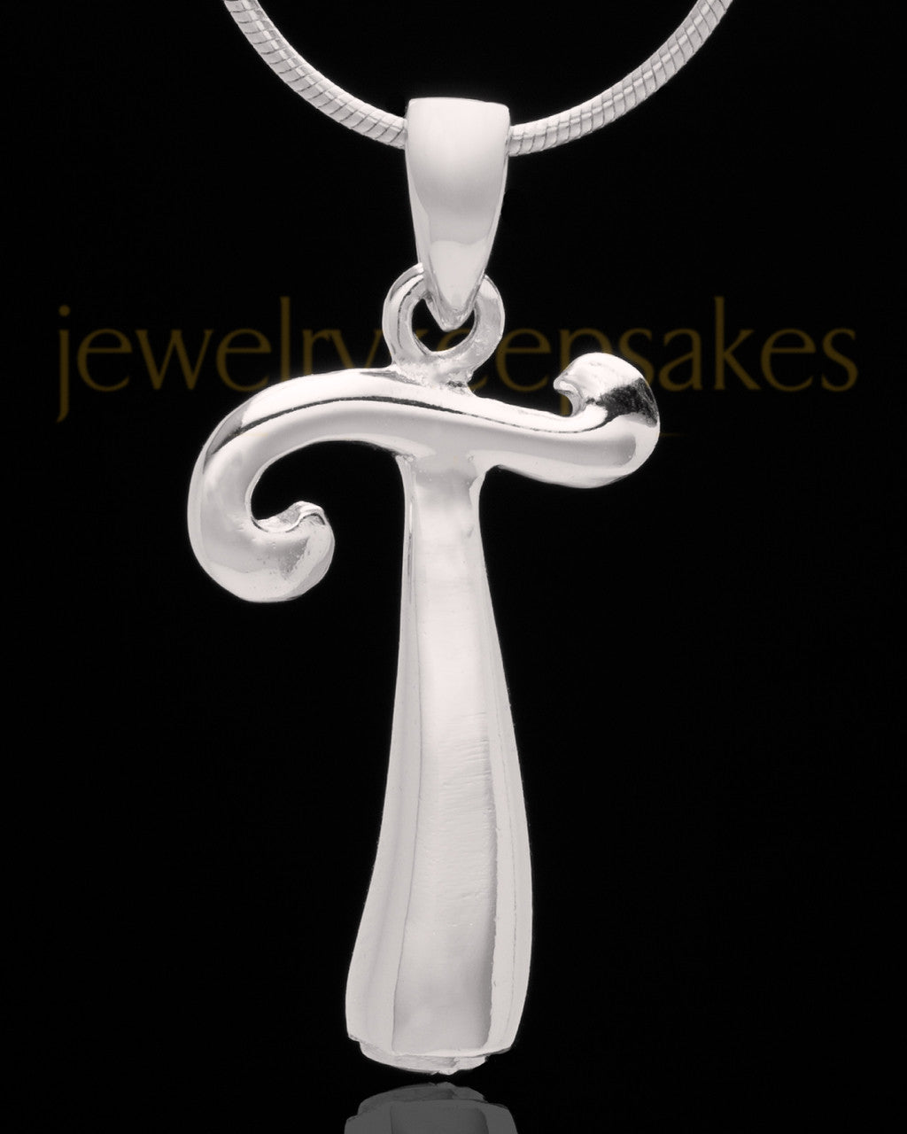 Sterling Silver "T" Keepsake Jewelry