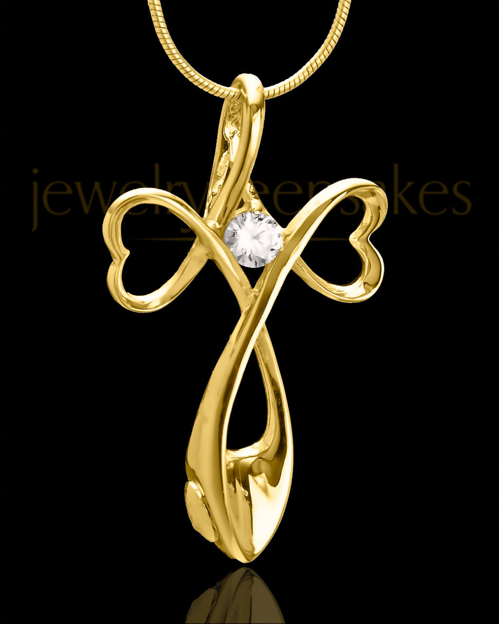 14K Gold Forever in My Heart Keepsake Jewelry