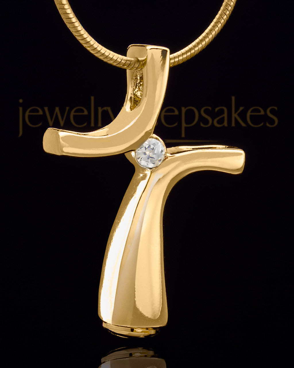 Gold Plated Eclectic Cross Keepsake Jewelry