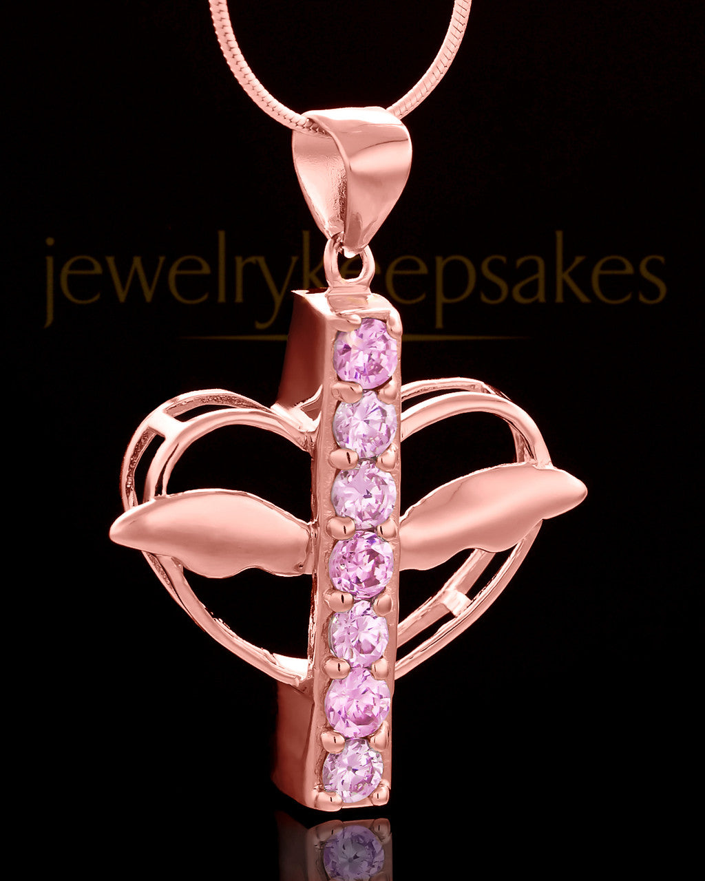 Rose Gold Plated Free Spirit Keepsake Jewelry