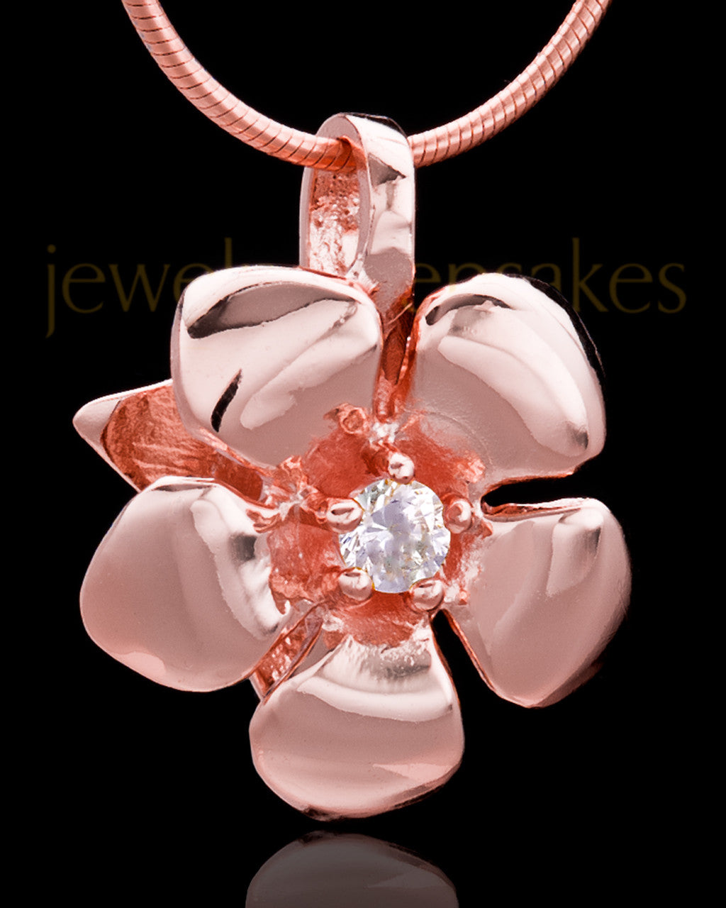 Rose Gold Plated Blooming Keepsake Jewelry