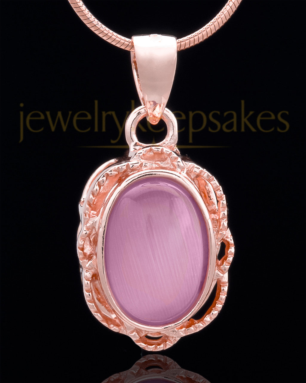 Rose Gold Plated Embers Keepsake Jewelry