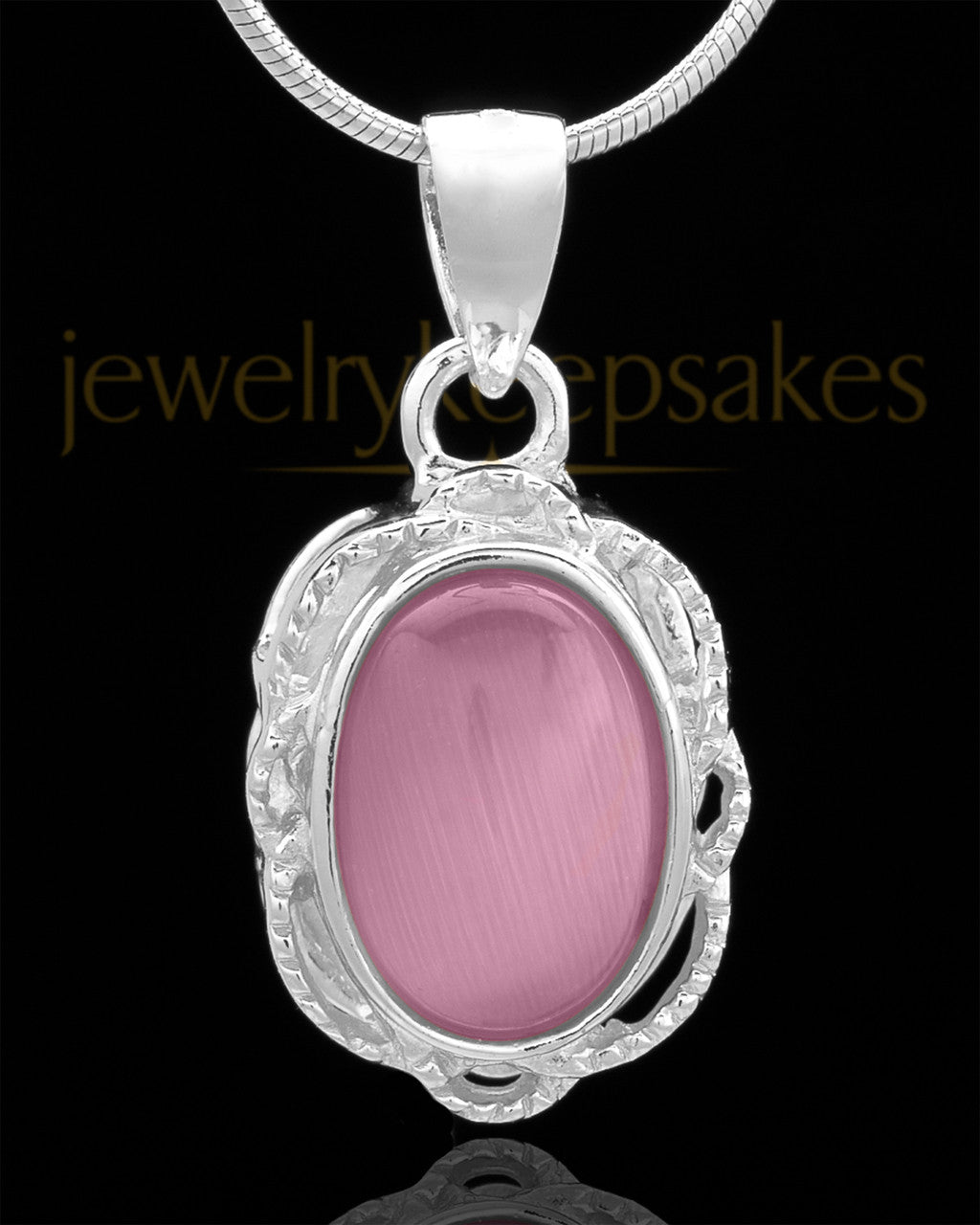 Silver Plated Embers Keepsake Jewelry