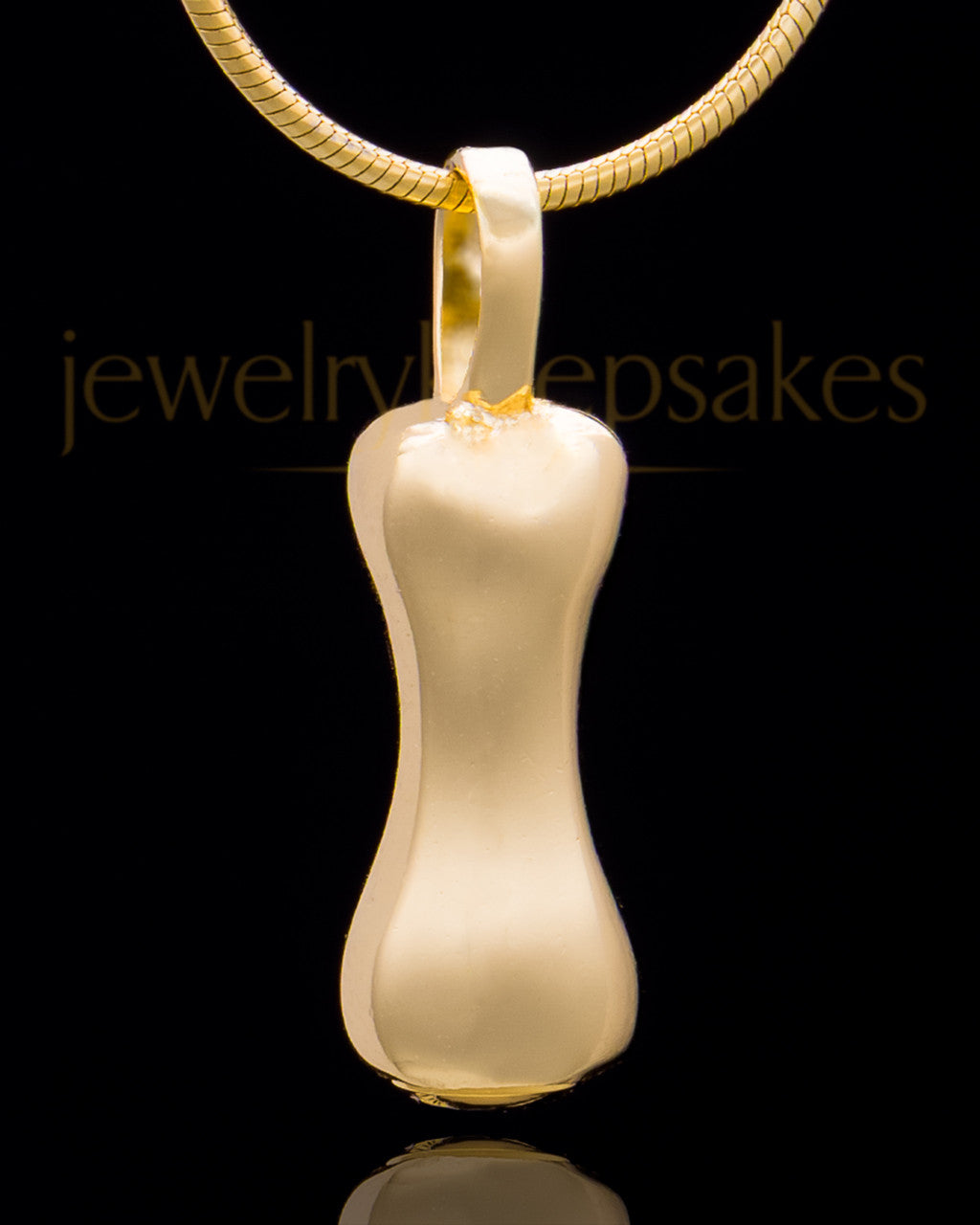 Gold Plated Best Pal Bone Keepsake Jewelry