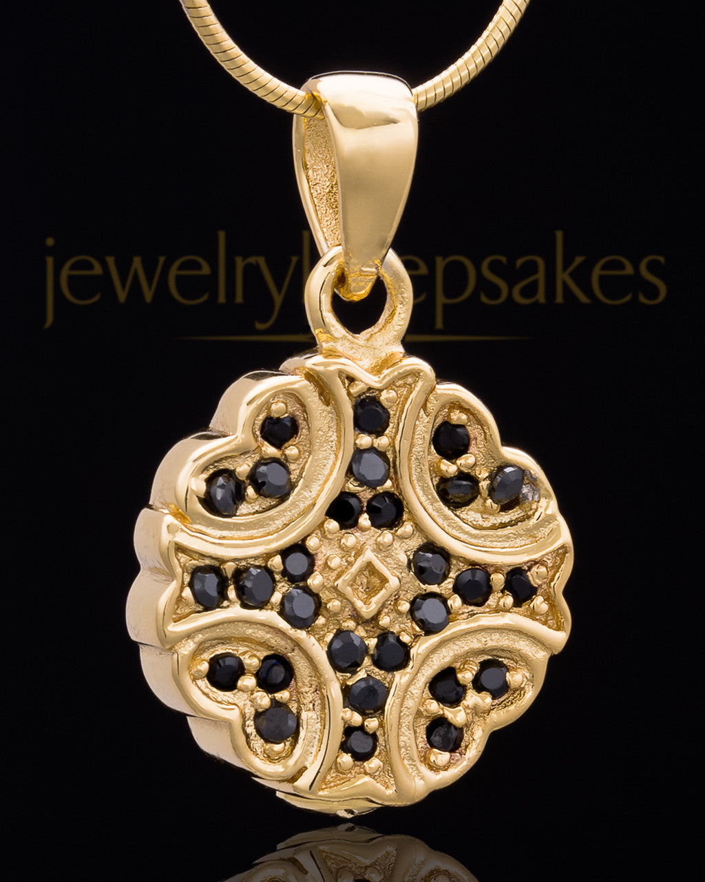 Gold Plated Brilliance Keepsake Jewelry