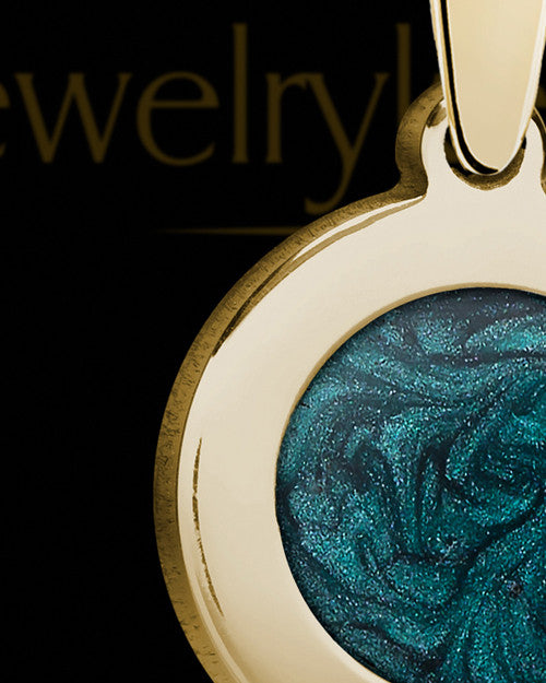 Desert Sand Gold Plated Cremated Ashes Made Into Jewelry