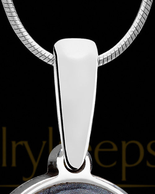 Dusky Initial Silver Ash Jewelry