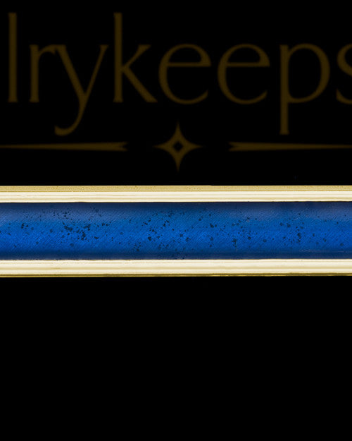 Gold Blue Beaming Ash Jewelry