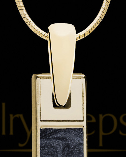 Solid 14K Gold Love Me Simple Ash Jewelry