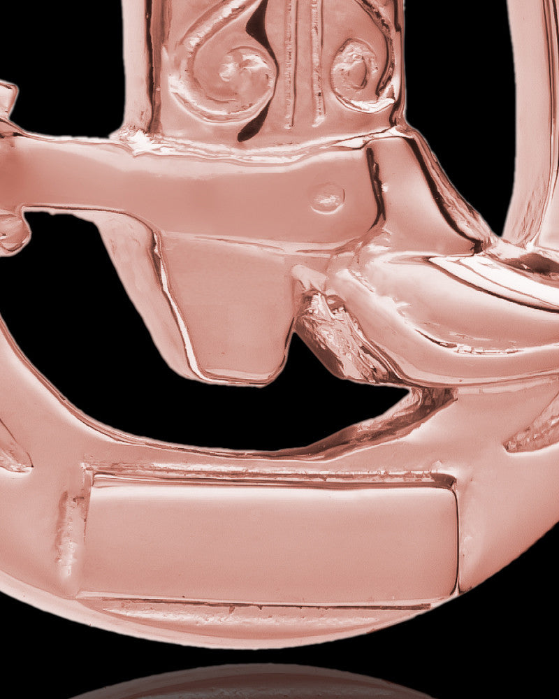 Memorial Pendant 14K Rose Gold Giddy Up