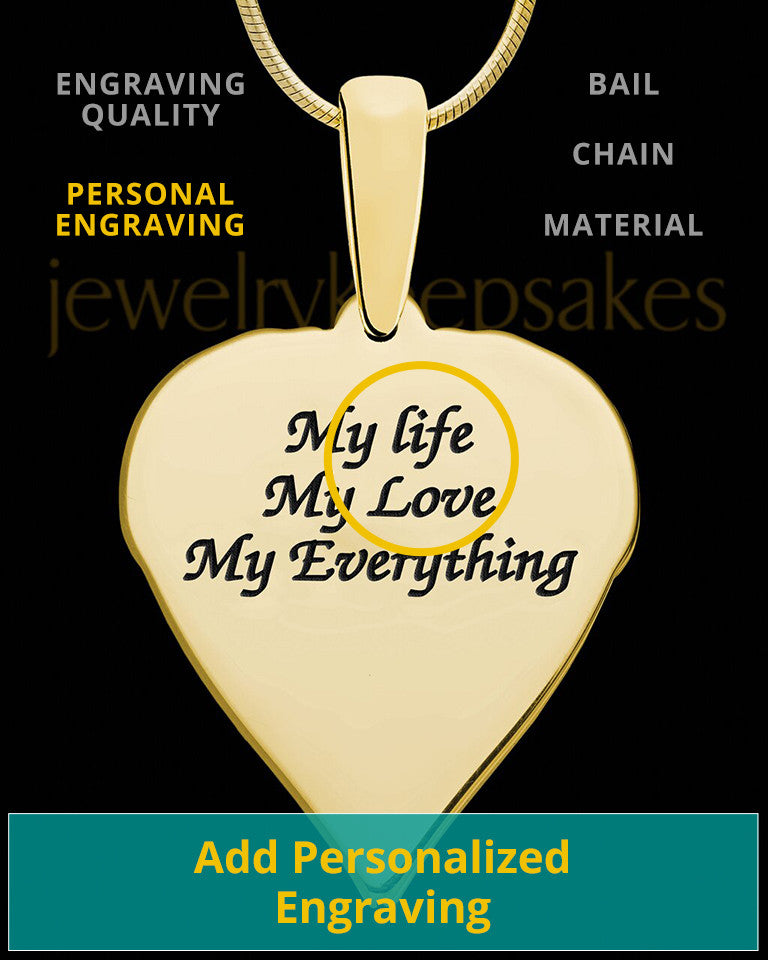 Gold Sterling Silver Wings Thumbprint Pendant