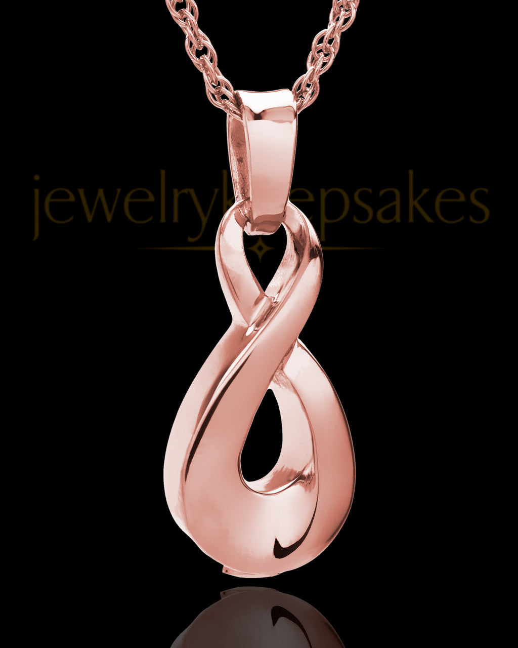 Urn Locket 14K Rose Gold Forever Keepsake
