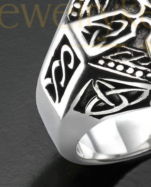 Men's Silver Nobility Cremation Ring
