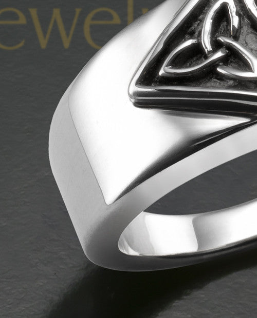Ladies Silver Empress Cremation Ring