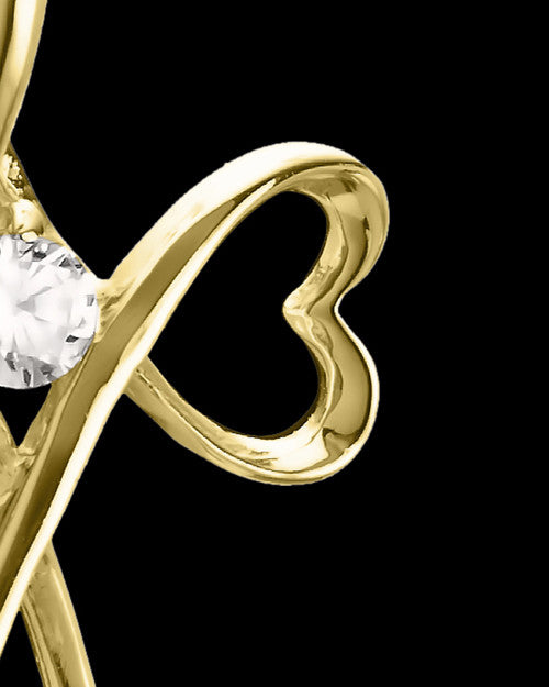 14K Gold Forever in My Heart Keepsake Jewelry
