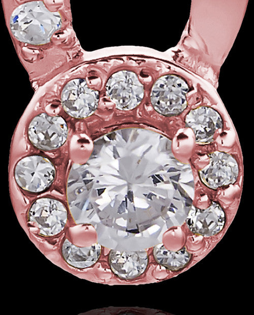 Rose Gold Plated Always Cremation Urn Pendant