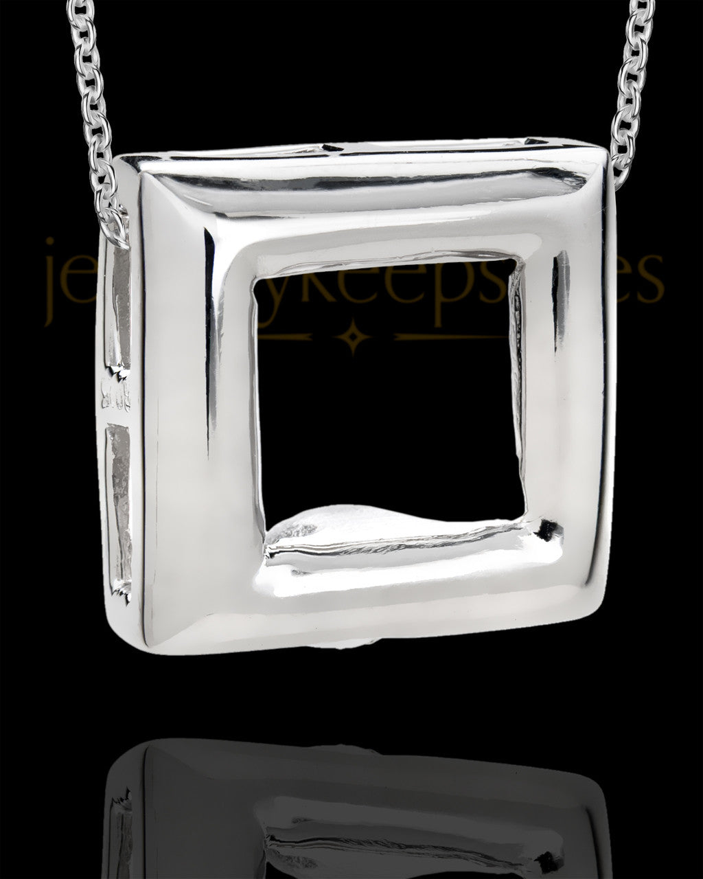 Men's Silver Bethany Cremation Jewelry
