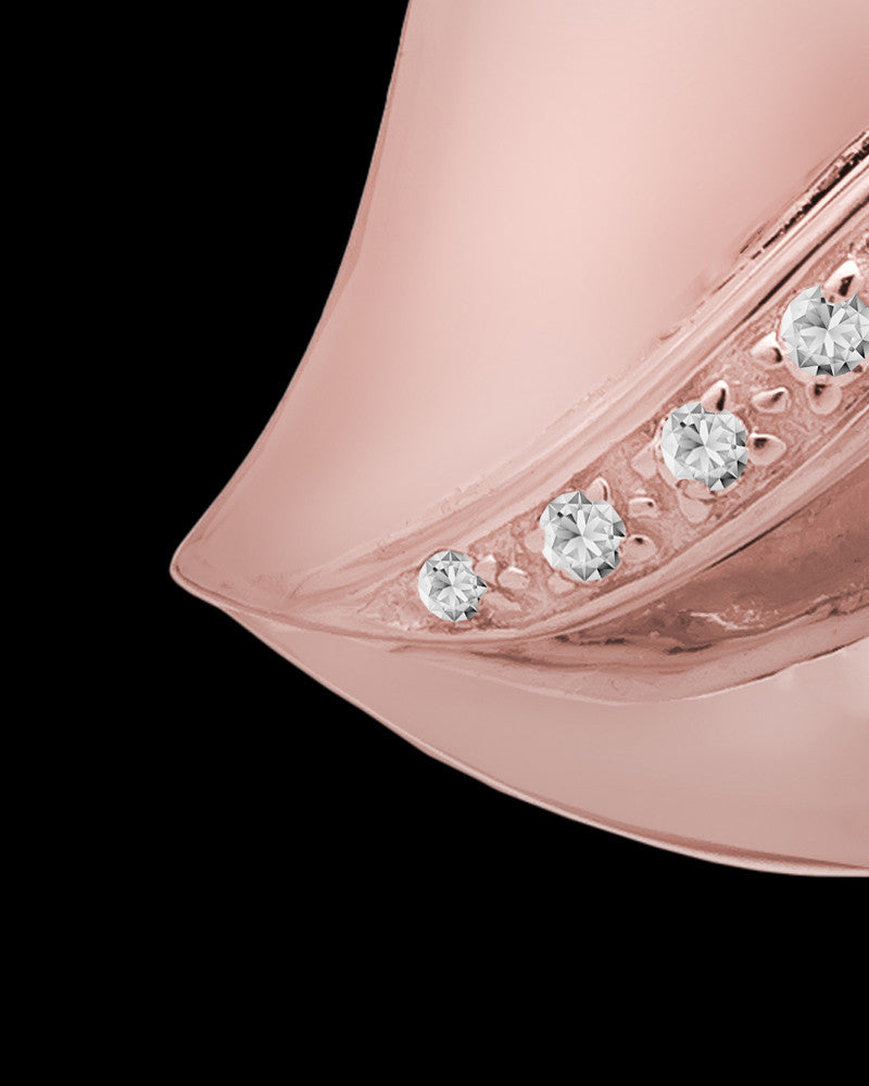 14K Rose Gold Abiding Heart Keepsake